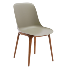 Стул Tilia Shell-W серый цемент