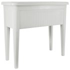 Горщик для квітів на ніжках Ayakli 60 л біло-сірий