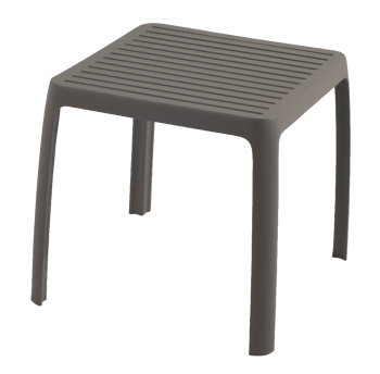 Стіл до шезлонга Wave сіро-коричневий Papatya 