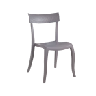 Стул Papatya Hera-SP RATTAN серый шторм