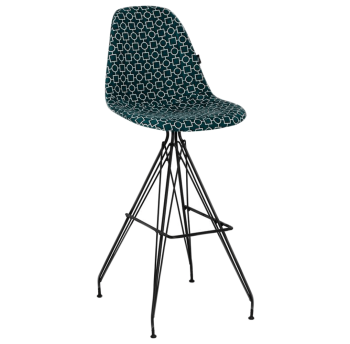 Стілець барний Tilia Eos-X сидіння з тканиною, ніжки металеві фарбовані ARTCLASS 808