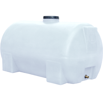 Бак 200 л горизонтальний ГО ПБ білий