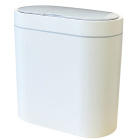 Сенсорное мусорное ведро JAH 8 л прямоугольное белое