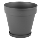 Горщик для квітів Yali 23 л антрацитовий
