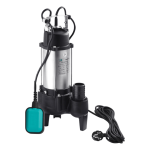 Насос фекальний Pumpman WQD25-11-0.75S Нmax 11 м Qmax 20 куб.м 750 Вт