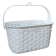 Корзина для прищепок под ротанг 2,9 л белая