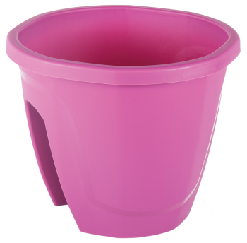 Горщик для квітів на перила Emerald 7,5 л фіолетовий