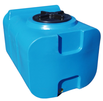 Ємність 100 л квадратна ХБП блакитна