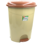 Відро для сміття з педаллю Planet №5 50 л бежеве