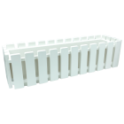 Горщик для квітів балконний Akasya 11 л білий