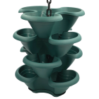 Горщик для квітів ярусний Strawberry Makreme 30 л зелений