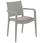 Крісло Tilia Specto XL Pad сірий цемент
