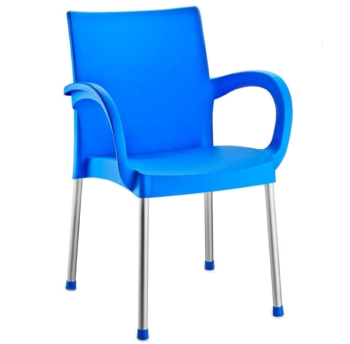 Крісло Irak Plastik Sumela алюмінієві ніжки блакитний