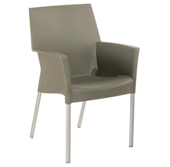 Крісло Tilia Sole сірий цемент