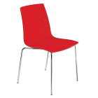 Стул Papatya X-Treme S красный