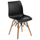 Стілець Tilia Laser-V ніжки букові чорний