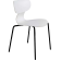 Стілець Papatya Yugo-S білий, ніжки катафорез чорний