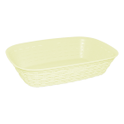 Хлібний кошик під ротанг жовтий Хлібний кошик під ротанг жовтий