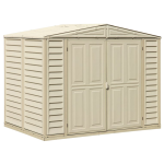 Сарай пластиковий DuraMate 240x163x186 см слонова кістка Сарай пластиковий DuraMate 240x163x186 см слонова кістка