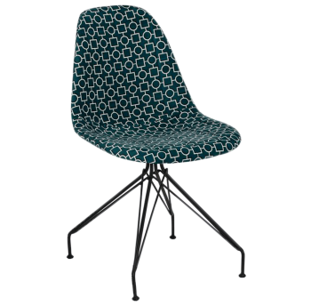 Стілець Tilia Eos-X сидіння з тканиною, ніжки металеві фарбовані ARTCLASS 808