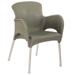 Кресло Tilia Mars серый цемент 