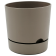 Горшок для цветов Begonya 1 л серо-коричневый