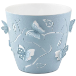 Горшок для цветов 3D 0,7 л светло-голубой