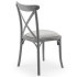 Стілець Tilia Capri Pad сірий цемент