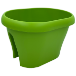 Горщик для квітів на перила Gardenya 12 л зелений