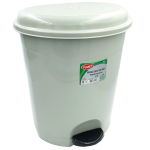 Ведро для мусора с педалью Planet №4 22 л серое