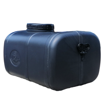 Ємність 125 л прямокутна нехарчова чорна