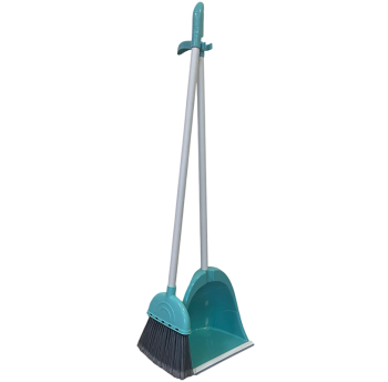 Мітла з совком Planet Royal бірюзова