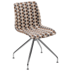 Стул Tilia Lazer-Z сиденье с тканью, ножки металлические ARTNUVO 46904 - V5