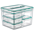 Набір контейнерів KOMBI SET з ручкою, загальний об'єм 16,8 л