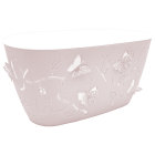 Горщик для квітів балконний 3D 4,1 л рожевий