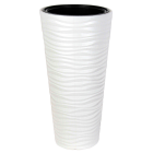 Горщик для квітів Kumsal 5,5 л білий