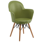 Крісло Tilia Gora-V ніжки букові хакі