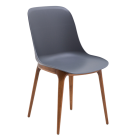 Стілець Tilia Shell-W вугільний