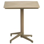 Стіл з відкидною стільницею Tilia Moon 70x70 см колір кави