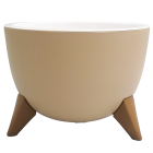 Горщик для квітів Ufo 2 л бежевий