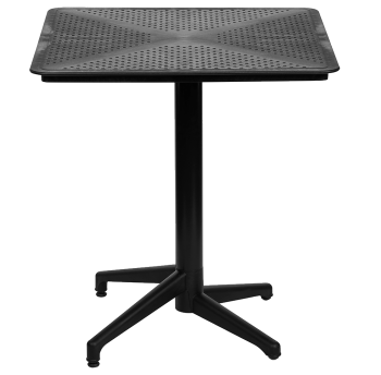 Стіл з відкидною стільницею Tilia Moon 70x70 см чорний