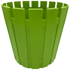 Горшок для цветов Akasya 9 л зеленый