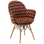 Крісло Tilia Gora-V ніжки букові, сидіння з тканиною ARTNUVO 46094 - V6 Крісло Tilia Gora-V ніжки букові, сидіння з тканиною ARTNUVO 46094 - V6