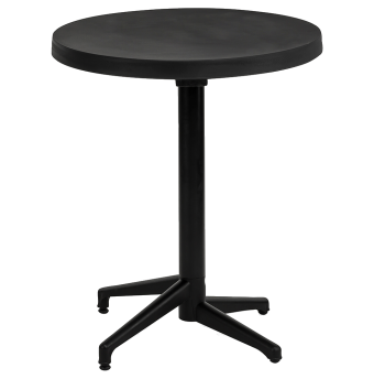 Стіл з відкидною стільницею Tilia Moon-S d70 см чорний