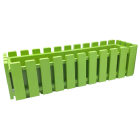 Горщик для квітів балконний Akasya 11 л зелений