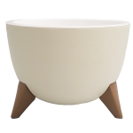 Горшок для цветов Ufo 2 л кремовый