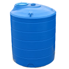 Ємність 3000 л дві горловини вертикальна синя Ємність 3000 л дві горловини вертикальна синя