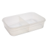 Контейнер Fresh Box  2 відсіки 0,5 л + 0,5 л прозорий