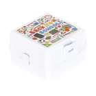 Ланч - бокс белый Irak Plastik																					