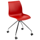 Стілець Tilia Lazer-O ніжки металеві червоний